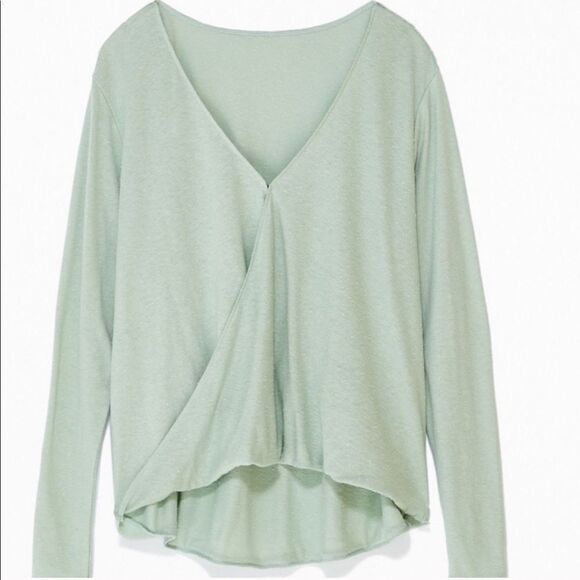 NWT UO Out From Under Callie Draped Surplice Top - Picture 4 of 4